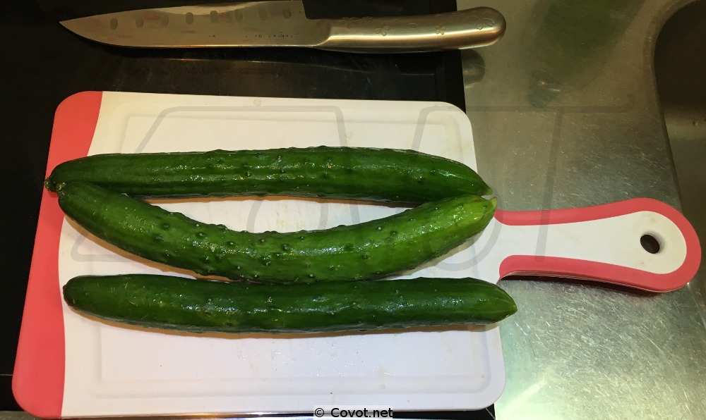 Pepper Coated Pickled Cucumber