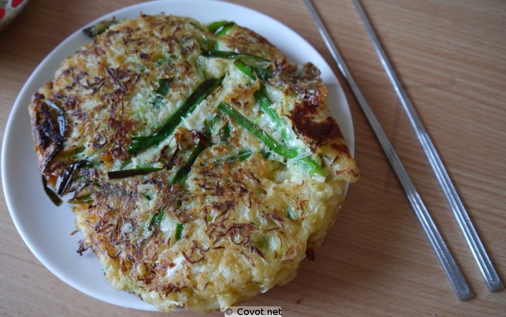 Okonomiyaki - Japanese Cabbage Pancake